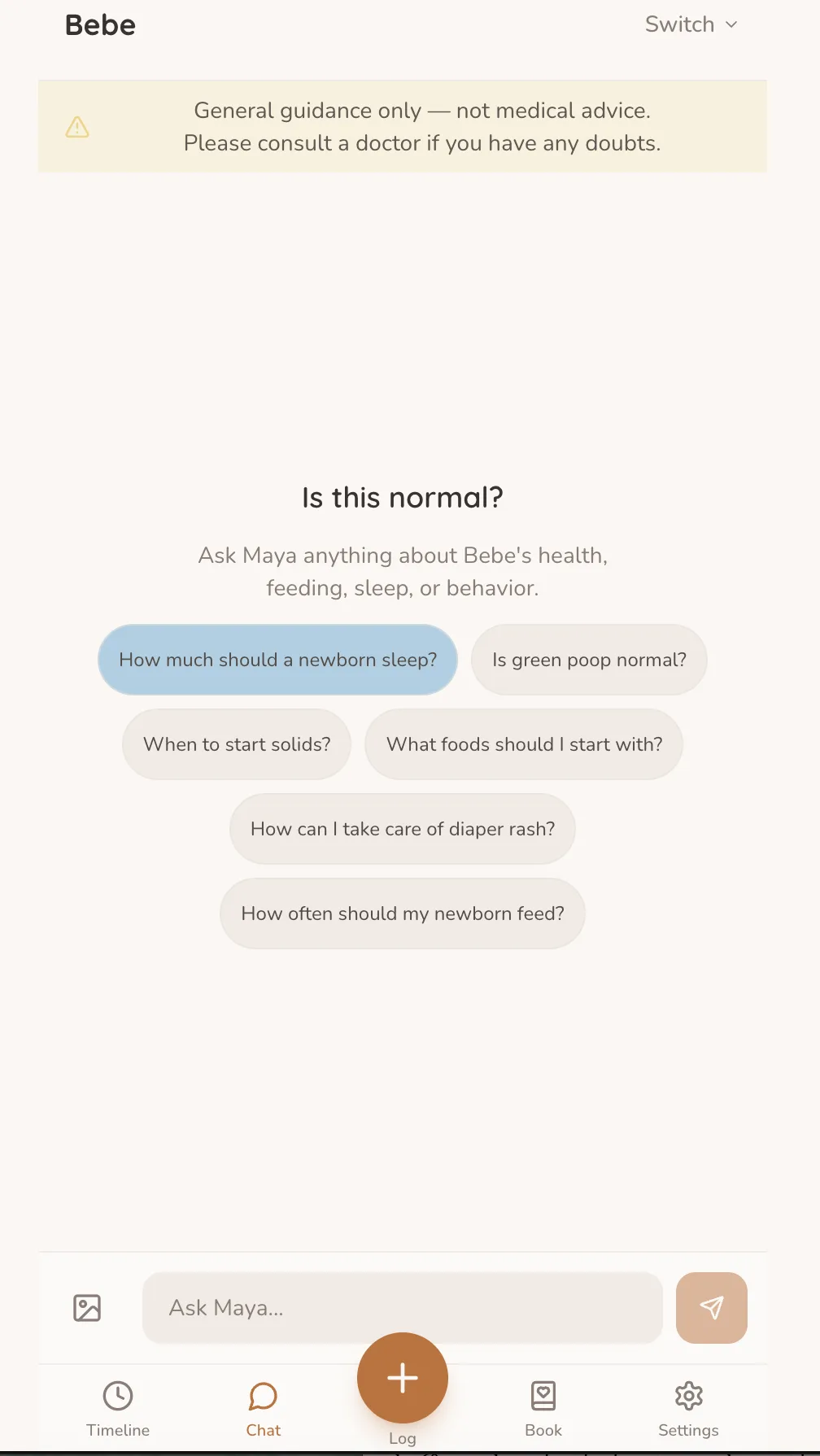 BabyBaby — Smart tracking